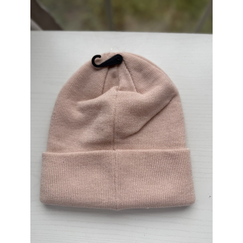 Timberland Beanie Hat Womens One Size Pink Comfy Outdoors NWT - Picture 3 of 4